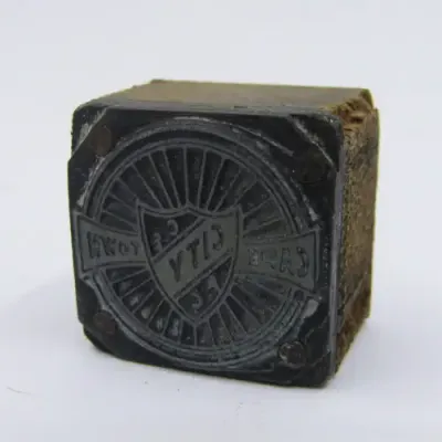 Cape Town City postal ink stamp