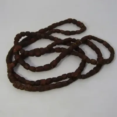 Vintage Himba leather necklace - 84cm