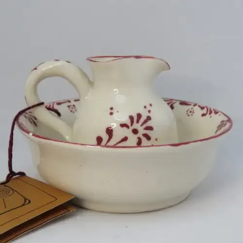 Miniature basin and water jug - Handmade by Sonja