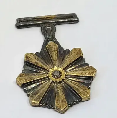 SA Prison Service Silver Officers Merit Miniature Medal