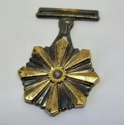 SA Prison Service Silver Officers Merit Miniature Medal