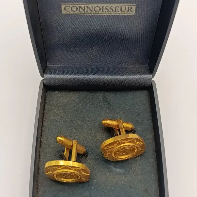 Vintage South African Police commemorative cufflinks
