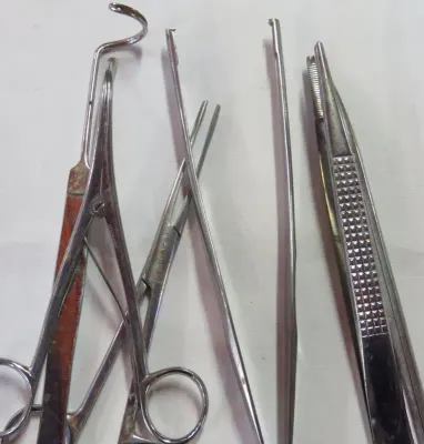 Lot of 6 medical tools