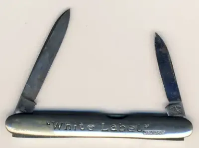 Dewar`s Whiskey White Label knife - 8 cm long