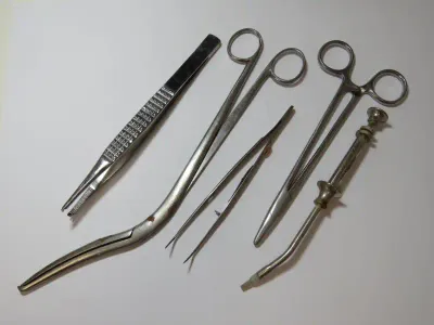 Lot of 5 medical tools