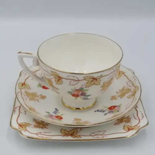 Vintage Royal Doulton Diana porcelain trio
