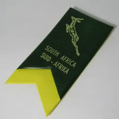 Vintage South African Rugby Vinyl ribbon