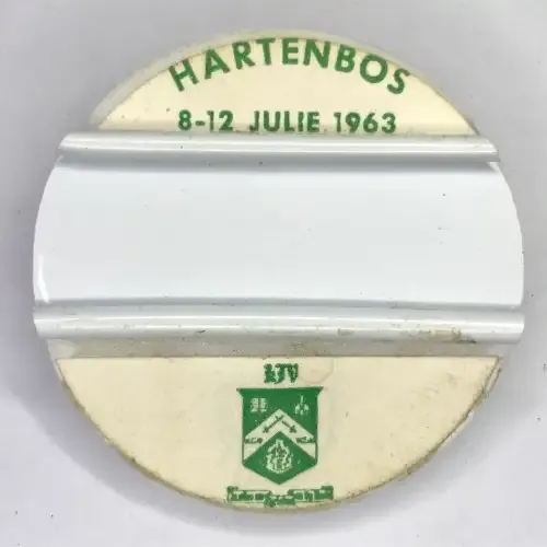 Hartenbos 8-12 July 1963 KJV name badge holder - Rare