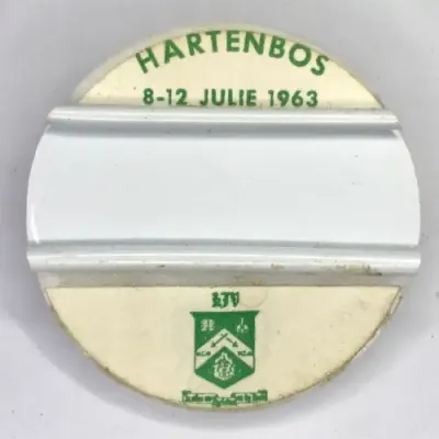 Hartenbos 8-12 July 1963 KJV name badge holder - Rare