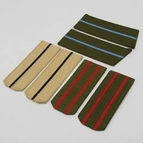 Lot of 3 pairs of Russian Army rank epaulettes