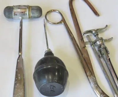 Lot of 5 doctors tools
