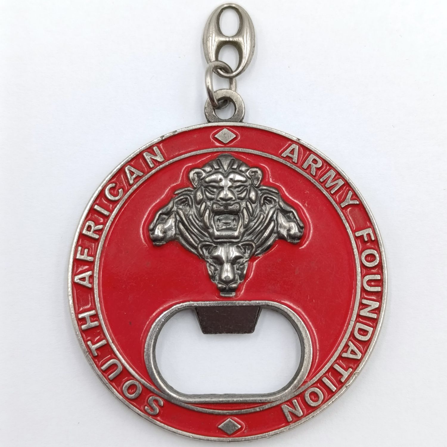 South African Army Foundation 60 years bottle opener