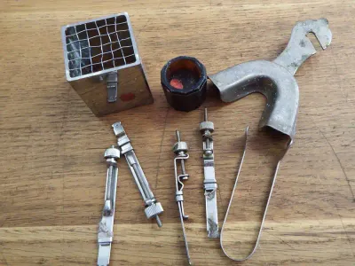 Lot of 8 dentist tools