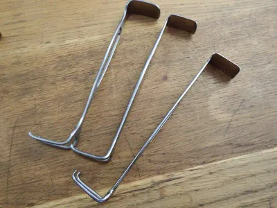 Lot of 6 medical tools