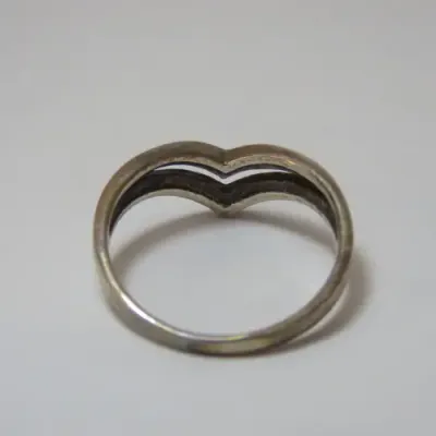 Sterling silver ring size 9/Q 1/2 - 2,8 g