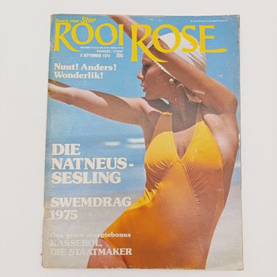 Vintage Rooi Rose magazine - 3 September 1975 issue