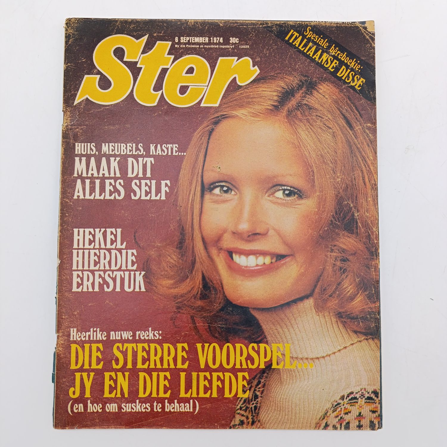 Vintage Ster magazine - 6 September 1974 issue