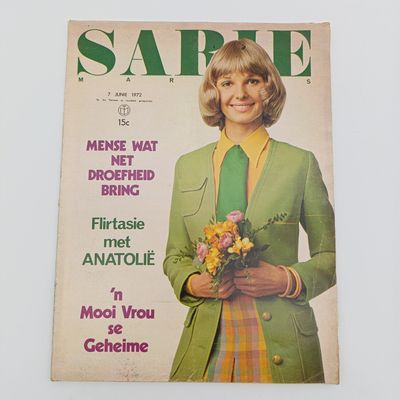 Vintage Sarie magazine - 7 June 1972 issue