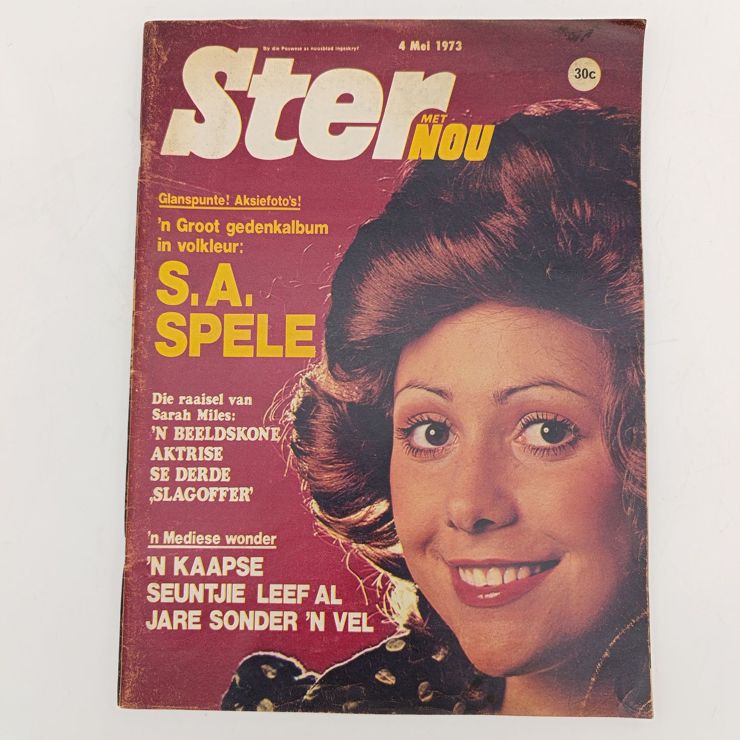 Vintage Ster with Nou magazine - 4 May 1973 issue