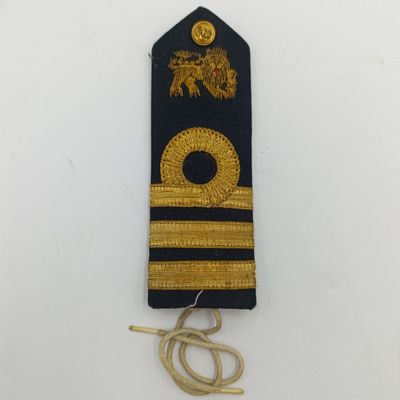 Pair of SA Navy Commander rank epaulettes