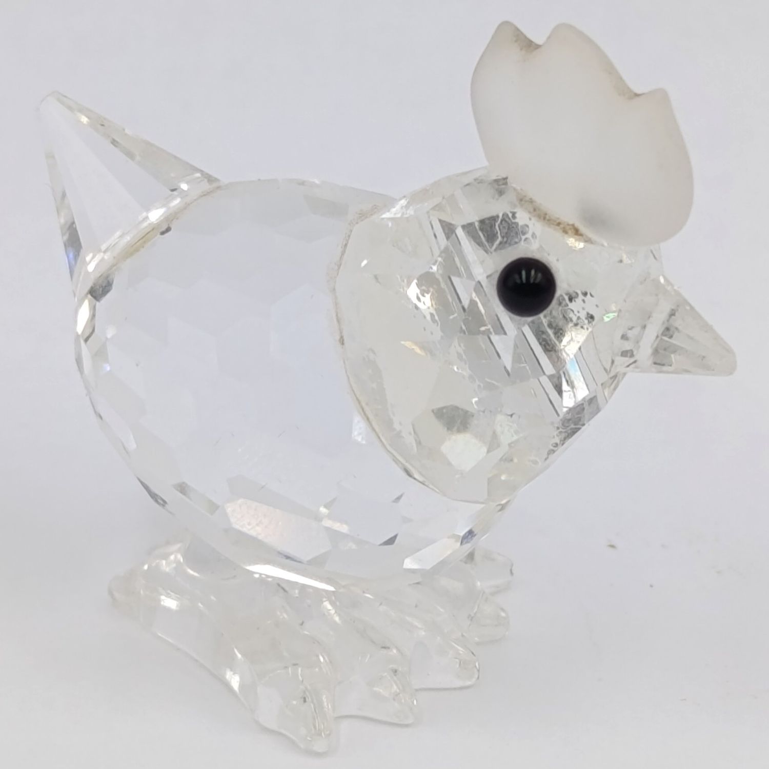 Swarovski crystal mini Chicken figurine
