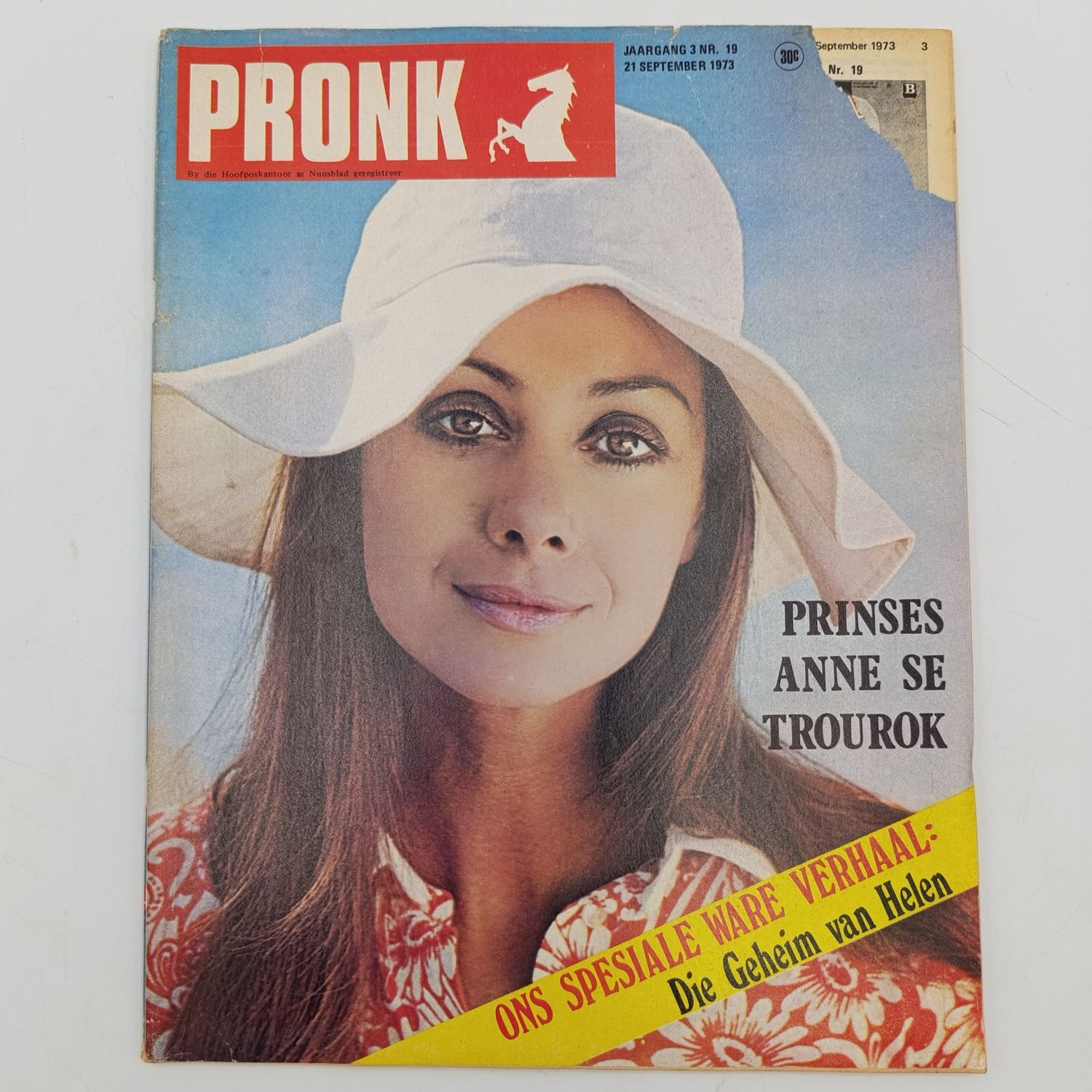 Vintage Pronk magazine - 21 September 1973 issue