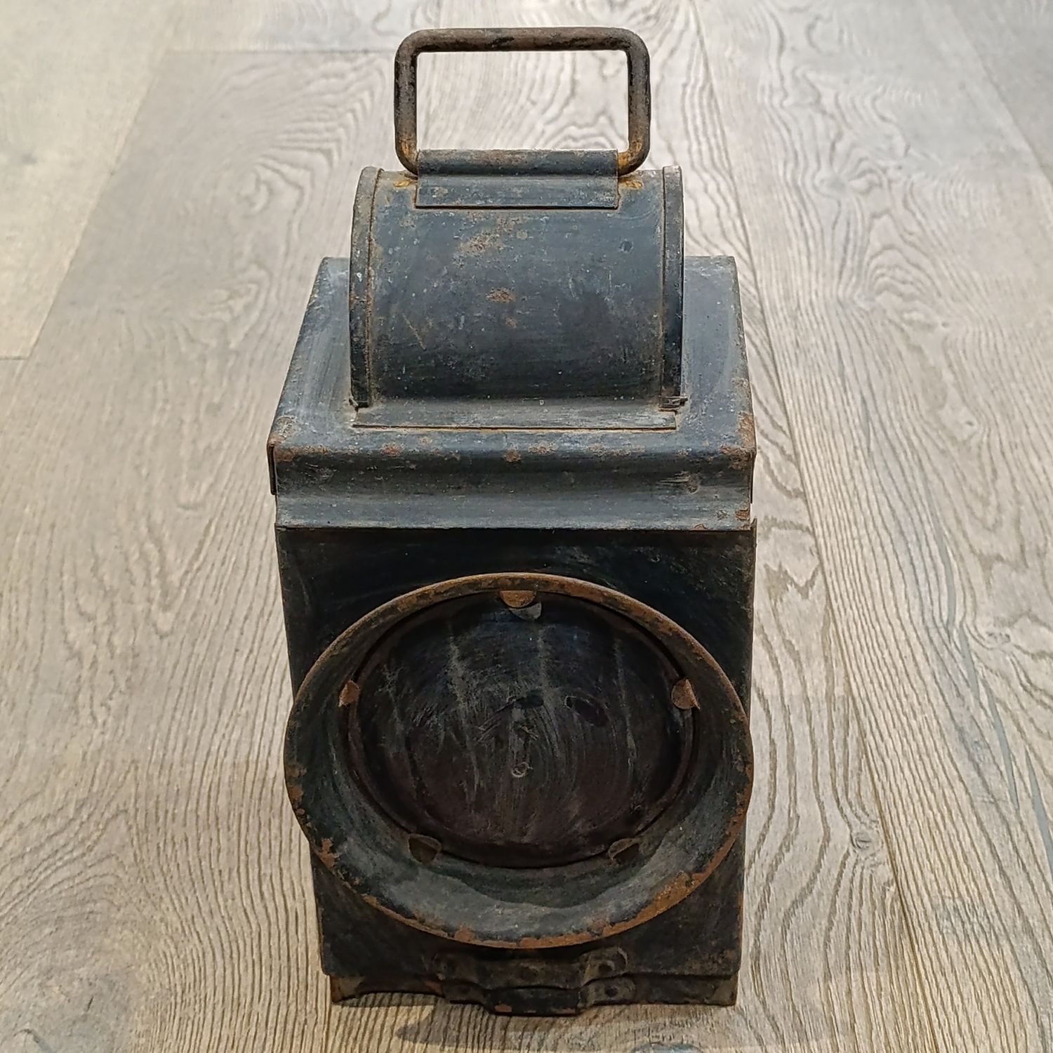 Vintage SA Railways red signal lantern