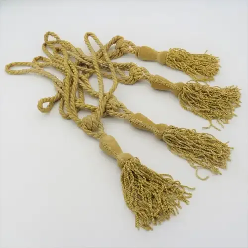 Lot of 4 curtain tassels