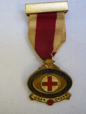 3 Year junior Red Cross medallion