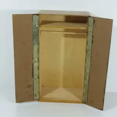 Handmade wooden doll house closet - 30 x 17 cm