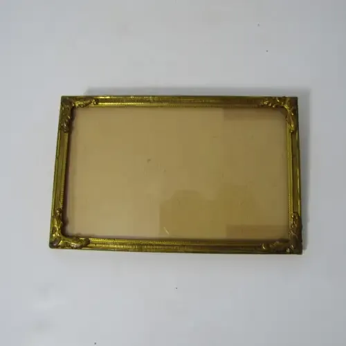 Vintage brass photo frame - 9 x 14cm