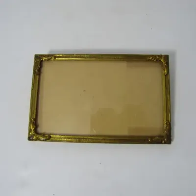 Vintage brass photo frame - 9 x 14cm