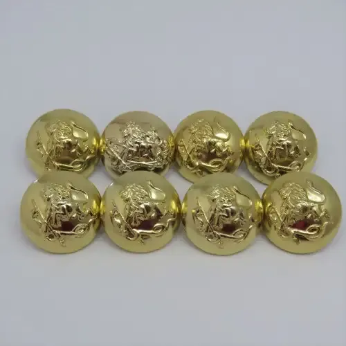 BSAP lot of 8 large gilded uniform buttons