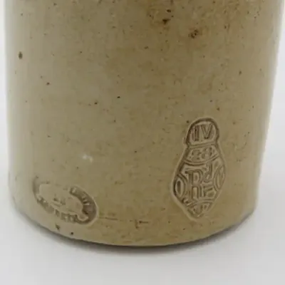 Antique Doulton Lambeth stoneware ink bottle