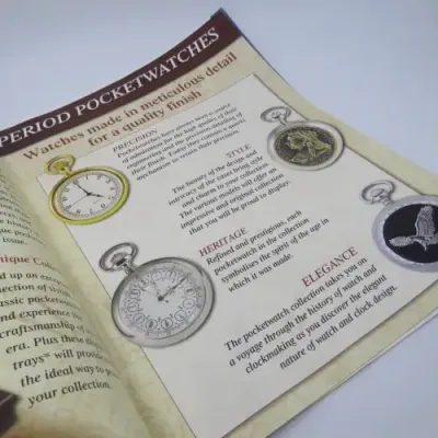 Classic Dickens Quartz pocketwatch - Hachette pocketwatch collection #1 - Working