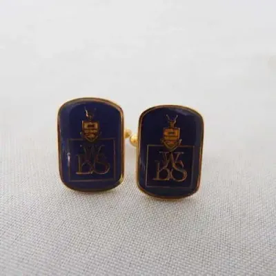 Lot of 5 pairs of cufflinks with logo`s