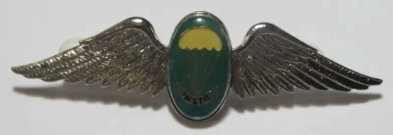 SA Parachute static line instructor wing