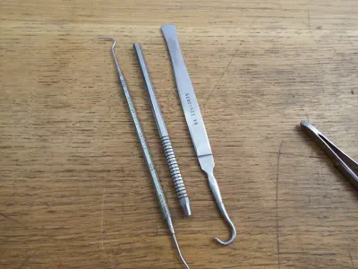 Lot of 6 medical tools