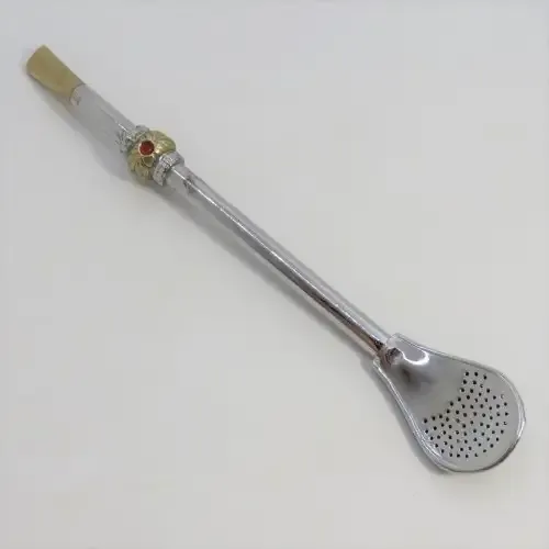 Vintage Arabic Tea straw spoon
