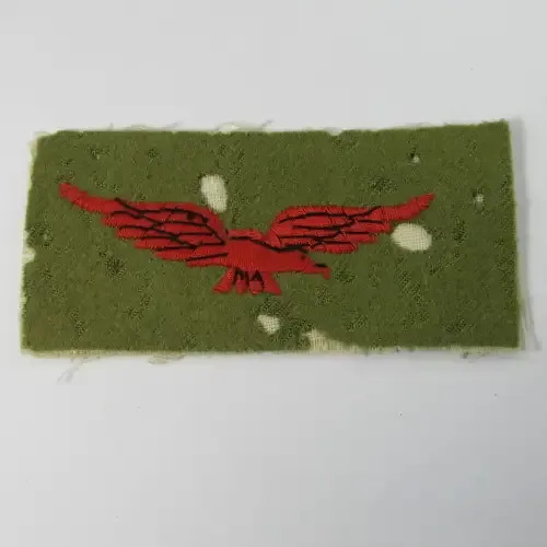WW2 Royal Air Force tropical shoulder title - 50me holes