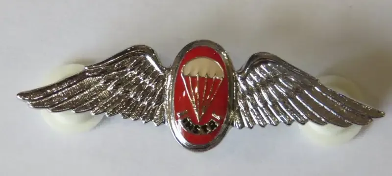 SA Parachute freefall instructor mess dress wing