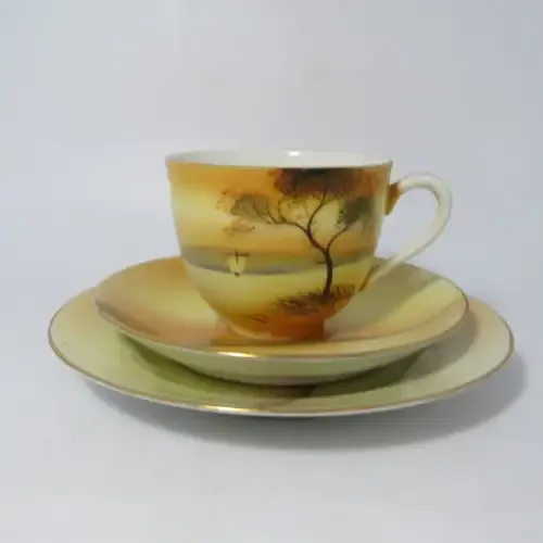 Vintage Noritake tea set - trio