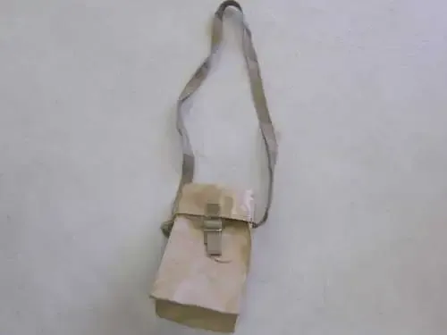 Handmade vinyl sling pouch