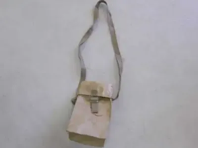 Handmade vinyl sling pouch