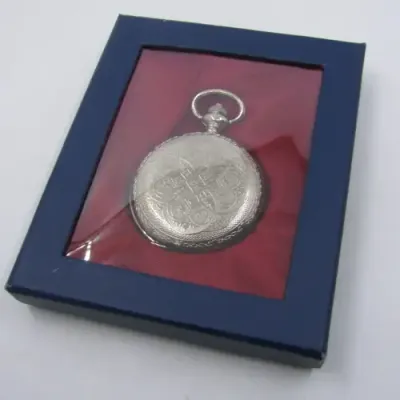 1930`s Style Caravan Quartz pocket watch - Hachette pocket watch collection #46 - not working