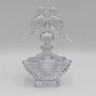 Vintage glass dressing table decanter