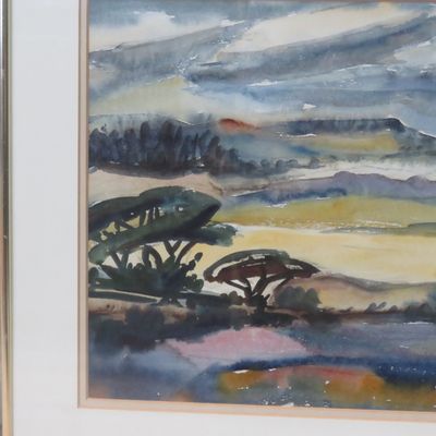 Beautiful Stefan Ampenberger wintercolour painting - Sizes in description below
