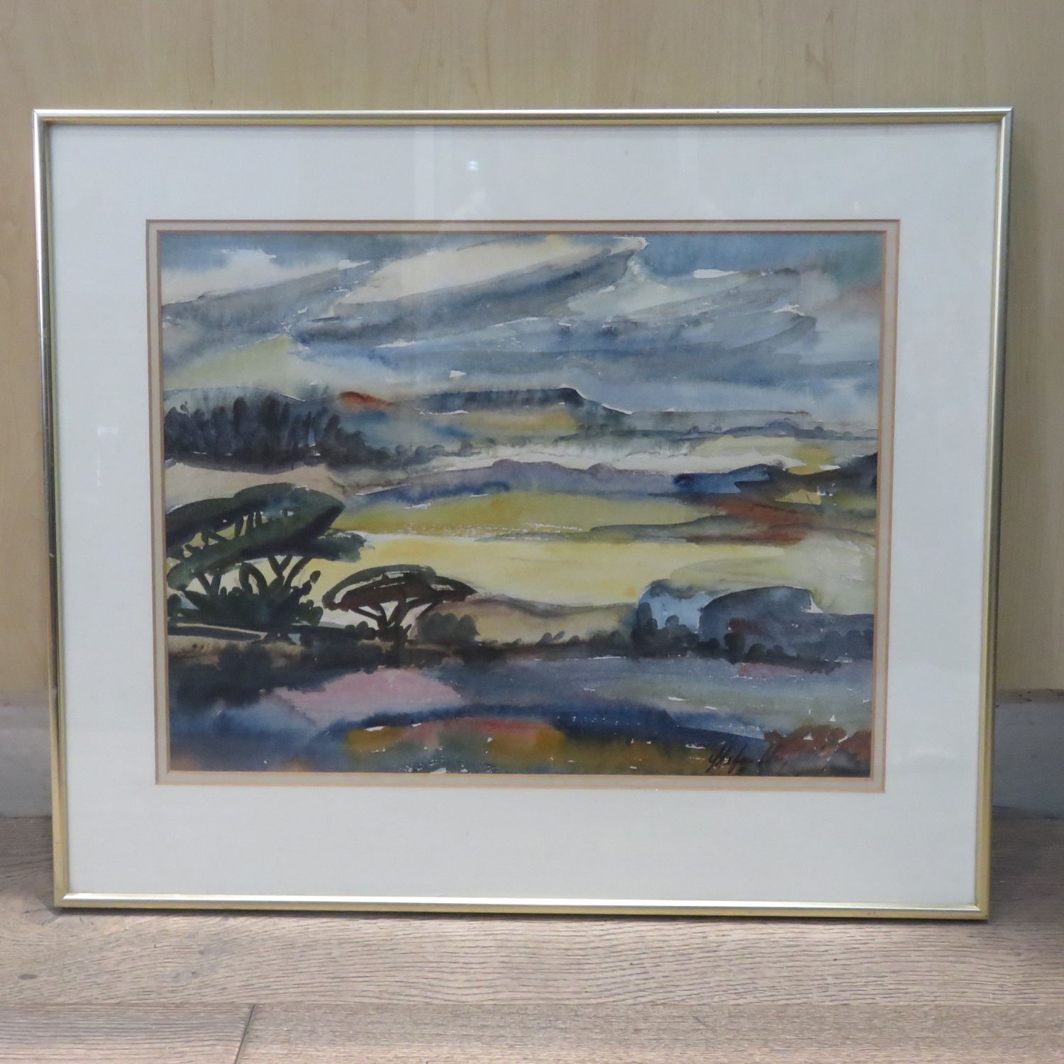 Beautiful Stefan Ampenberger wintercolour painting - Sizes in description below