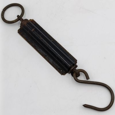Salter pocket balance 50 pound scale - antique