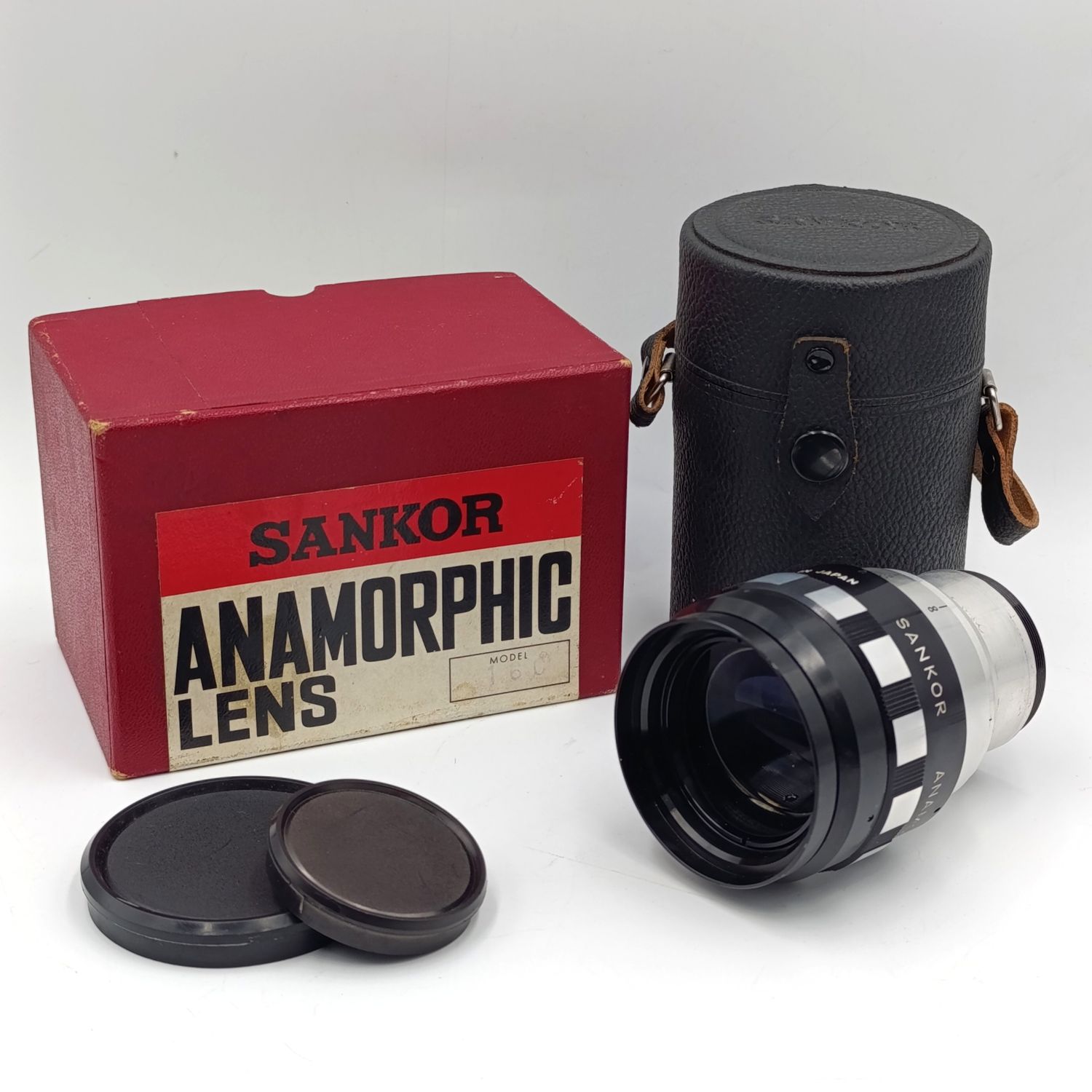Vintage Sankor Anamorphic 16C lens in original box - lens is clean